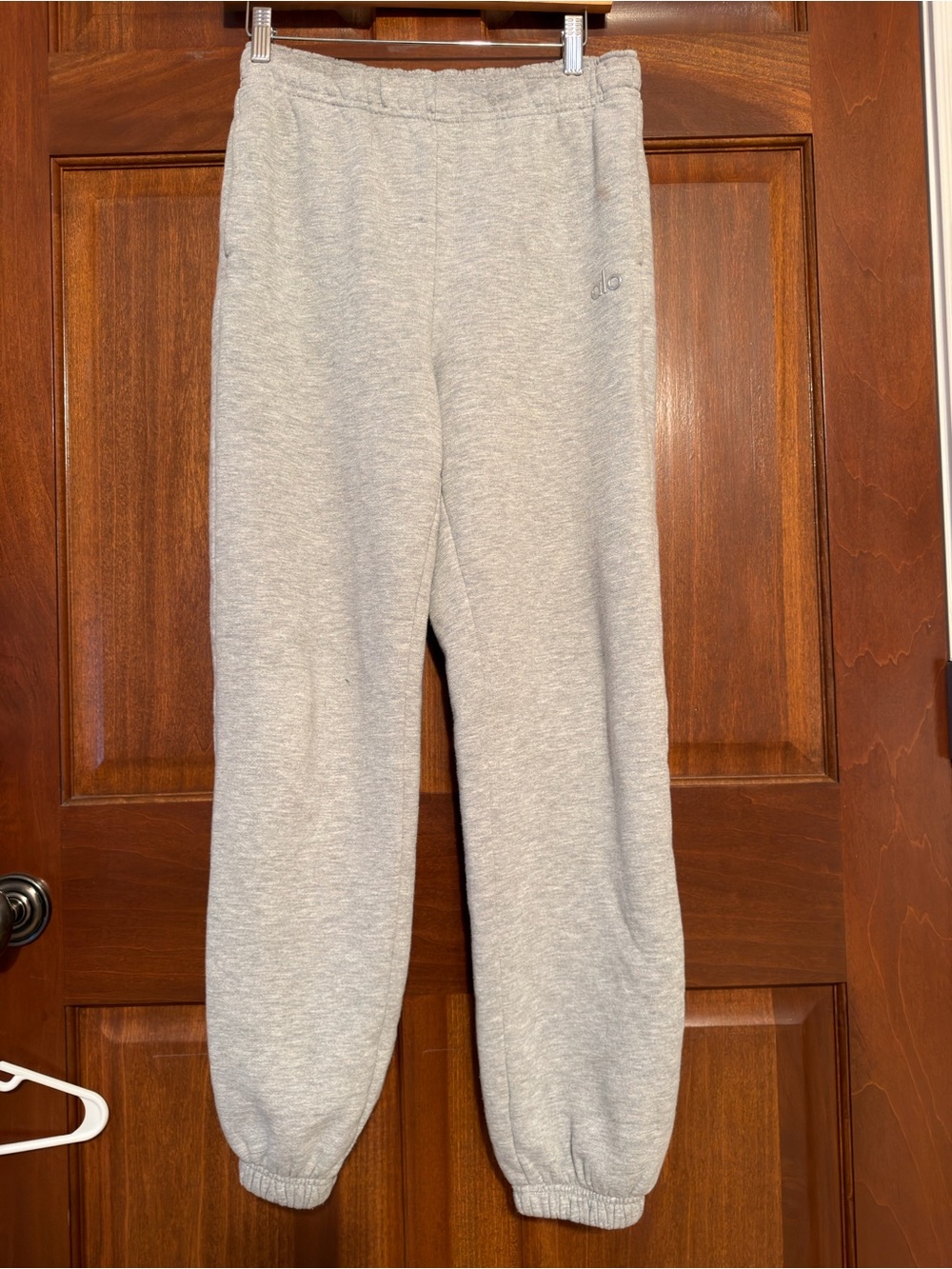 ALO Accolade Gray XS Fleece Sweatpants
